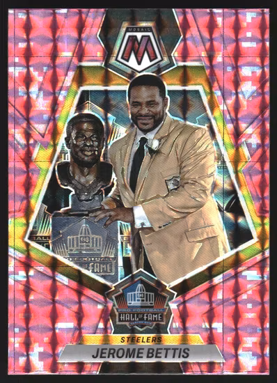 2023 Panini Mosaic Mosaic Camo Pink #279 Jerome Bettis HOF (20-LL11-NFLSTEELERS)