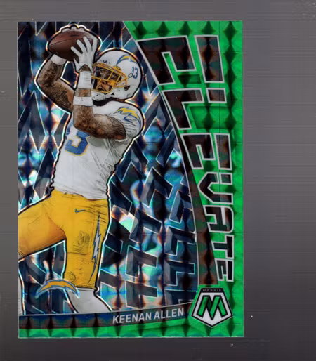 2023 Panini Mosaic Elevate Mosaic Green #14 Keenan Allen (20-LL6-NFLCHARGERS)