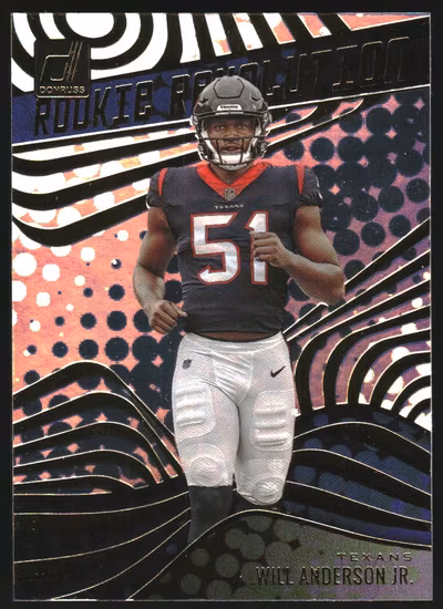 2023 Donruss Rookie Revolution #3 Will Anderson Jr. (20-LL11-NFLTEXANS)