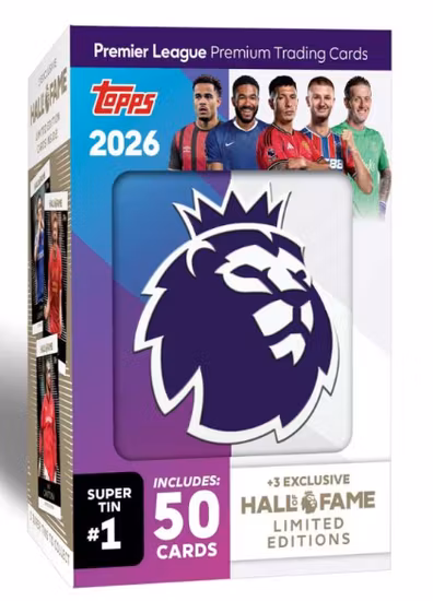 2026 Topps Premier League (Super Tin)
