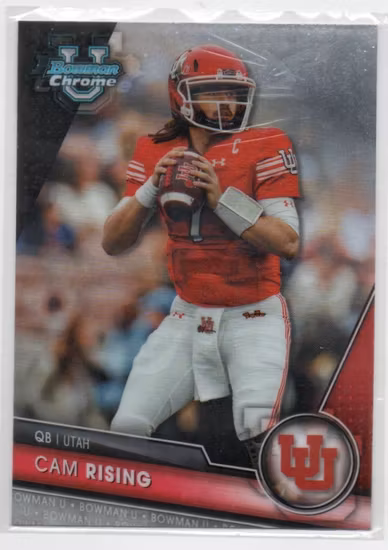 2023 Bowman Chrome Sapphire University #198 Cam Rising (10-MM7-NFLOTHERS)