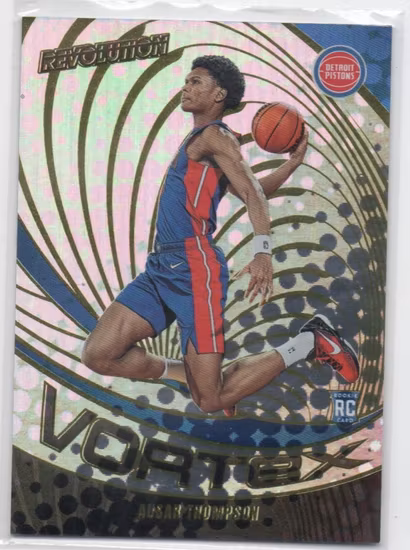 2023-24 Panini Revolution Vortex #15 Ausar Thompson (20-LL15-NBAPISTONS)