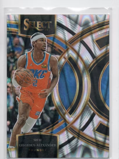 2023-24 Select Prizms Tectonic #144 Shai Gilgeous-Alexander (50-LL14-NBATHUNDER)