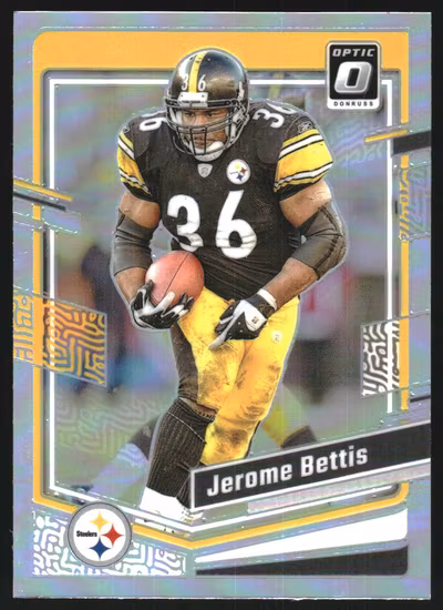 2023 Donruss Optic Holo #162 Jerome Bettis (20-MM8-NFLSTEELERS)