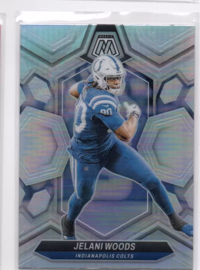 2024 Panini Mosaic Silver #96 Jelani Woods (12-LL13-NFLCOLTS)