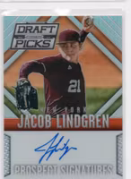 2014 Panini Prizm Perennial Draft Picks Prospect Signatures Prizms #55 Jacob Lindgren (25-NN3-MLBOTHERS)