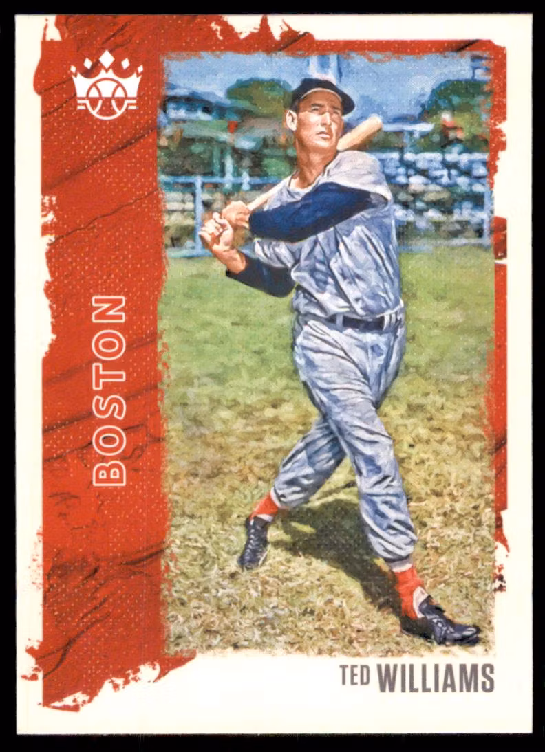 2021 Diamond Kings #13 Ted Williams (10-MM2-MLBREDSOX)