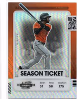 2021 Panini Contenders Optic Holo #50 Cedric Mullins (12-MM3-MLBORIOLES)