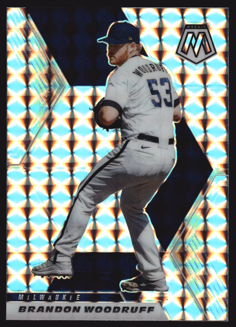 2021 Panini Mosaic Mosaic #4 Brandon Woodruff (10-MM2-MLBBREWERS)