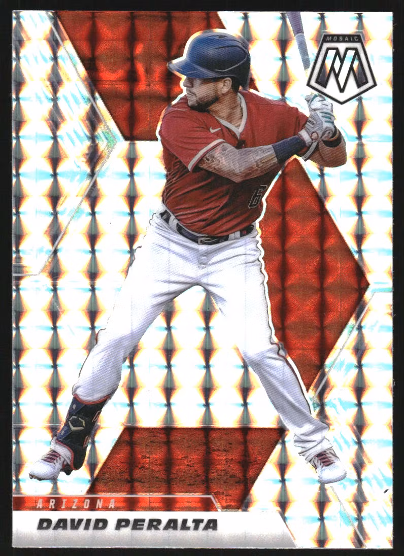 2021 Panini Mosaic Mosaic #122 David Peralta (15-MM2-MLBDIAMONDBACKS)