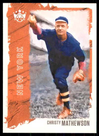 2021 Diamond Kings #16 Christy Mathewson (5-MM1-MLBGIANTS)