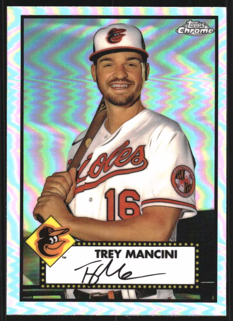 2021 Topps Chrome Platinum Anniversary Refractors #131 Trey Mancini (12-MM2-MLBORIOLES)