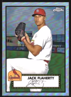 2021 Topps Chrome Platinum Anniversary Refractors #215 Jack Flaherty (15-MM2-MLBCARDINALS)