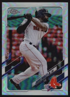 2021 Topps Chrome Refractors #161 Jackie Bradley Jr. (12-MM2-MLBREDSOX)