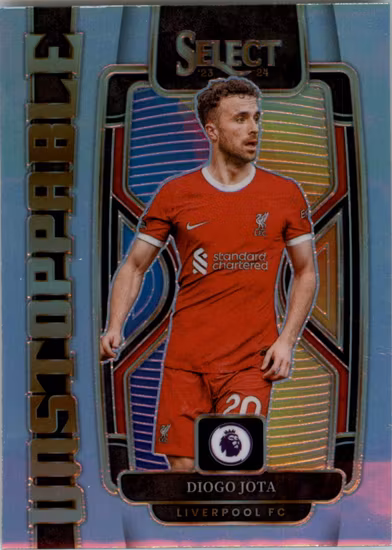 2023-24 Select English Premier League Unstoppable #24 Diogo Jota (40-MM9-LIVERPOOL)