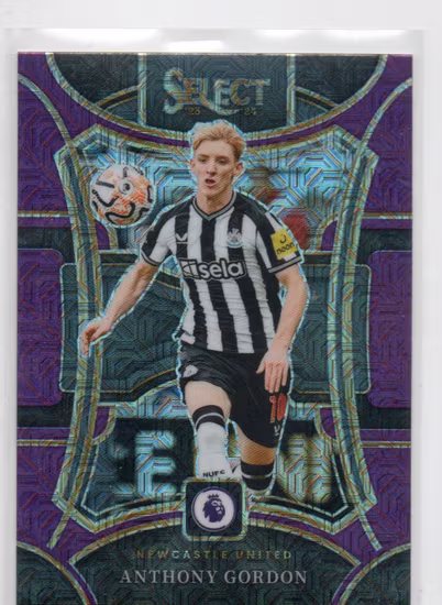 2023-24 Select English Premier League Purple Mojo #173 Anthony Gordon (20-MM15-NEWCASTLE)