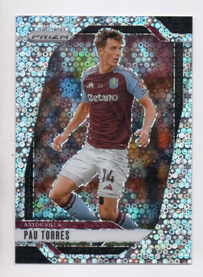 2024-25 Panini Prizm English Premier League Breakaway Prizms #59 Pau Torres (20-MM7-ASTONVILLA)