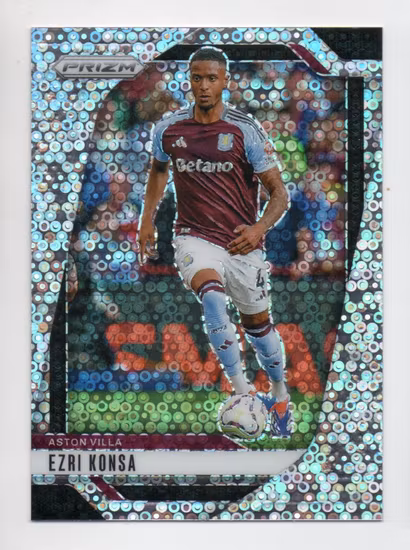 2024-25 Panini Prizm English Premier League Breakaway Prizms #62 Ezri Konsa (20-MM7-ASTONVILLA)