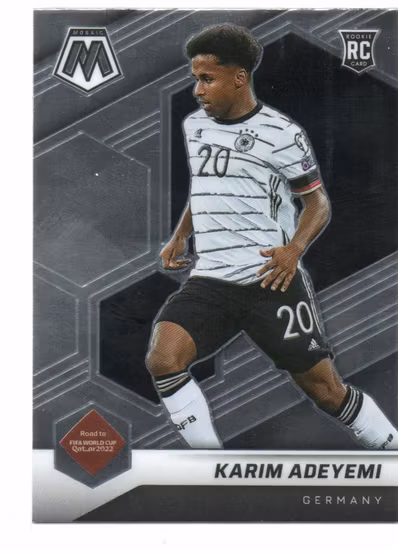 2021-22 Panini Mosaic Road to the FIFA World Cup Qatar #66 Karim Adeyemi (12-JJ2-SOCCERGERMANY)