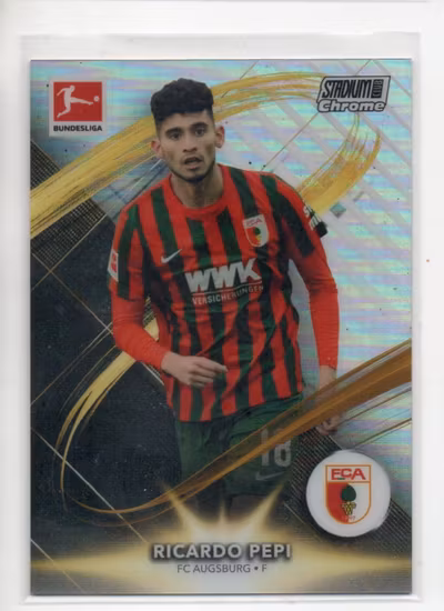 2021-22 Stadium Club Chrome Bundesliga Golden Promises #GPRP Ricardo Pepi (10-NN5-AUGSBURG)