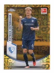 2023-24 Topps Chrome Bundesliga Gold Bundesliga 60 Year Foil #9 Patrick Osterhage (15-NN5-BOCHUM)