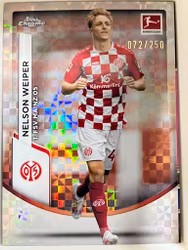 2023-24 Topps Chrome Bundesliga X-Fractors #71 Nelson Weiper (15-II12-SOCCERMAINZ)