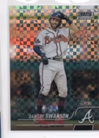 2022 Stadium Club Chrome X-Fractors #169 Dansby Swanson (15-NN3-MLBATHLETICS)