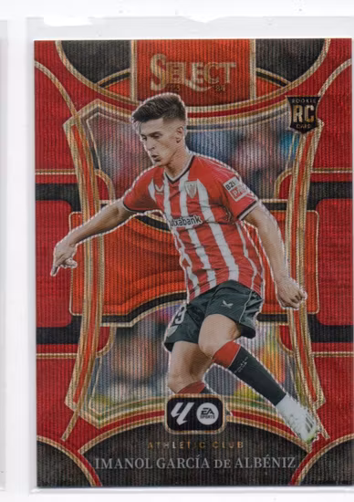 2023-24 Select La Liga Red Wave #104 Imanol Garcia de Albeniz (30-MM9-ATLETICBILBAO)