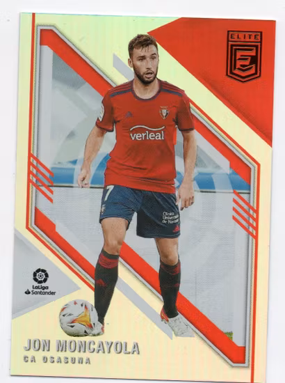 2021-22 Donruss Elite La Liga #21 Jon Moncayola (10-GG10-SOCCEROSASUNA)