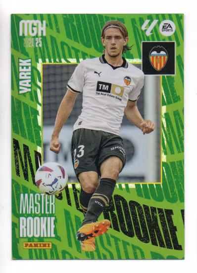 2024-25 Panini Megacracks MGK La Liga Master Rookie #423 Yarek (20-KK7-VALENCIA)