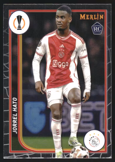 2023-24 Merlin UEFA Club Competitions #6 Jorrel Hato (10-KK2-AJAX)