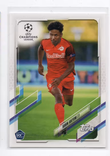 2020-21 Topps UEFA Champions League Japan #99 Karim Adeyemi (15-JJ2-SALZBURG)