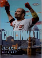 2022 Topps Chrome Heart of the City #HOC3 Joey Votto (10-NN2-MLBREDS)