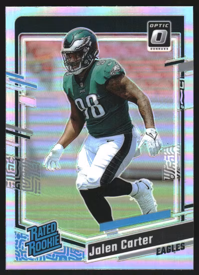 2023 Donruss Optic Holo #281 Jalen Carter RR (30-OO8-NFLEAGLES)