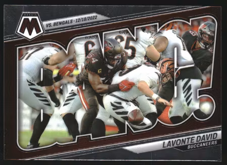 2023 Panini Mosaic Bang! Mosaic #7 Lavonte David (15-OO9-NFLBUCCANEERS)