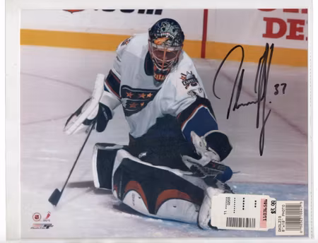 OLAF KOLZIG - Signerat foto köpt i Capital Centre - EJ CERT MEN KVITTO