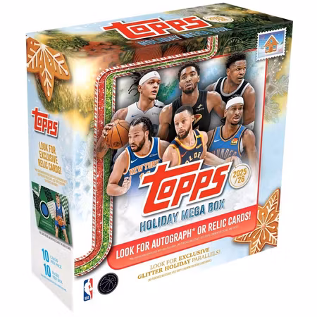 2025-26 Topps Holiday Basketball NBA (Mega Box)