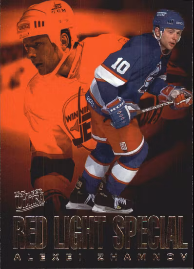 1995-96 Ultra Red Light Specials #10 Alexei Zhamnov (10-QQ2-NHLJETS)