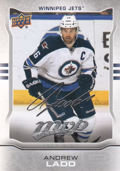 2014-15 Upper Deck MVP Silver Script #264 Andrew Ladd (12-QQ2-NHLJETS)