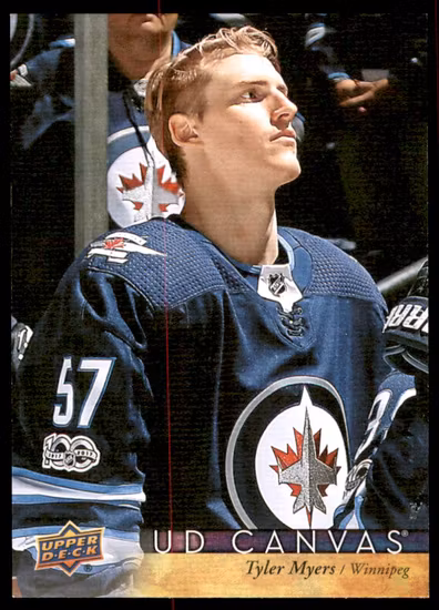 2017-18 Upper Deck Canvas #C208 Tyler Myers (10-QQ2-NHLJETS)
