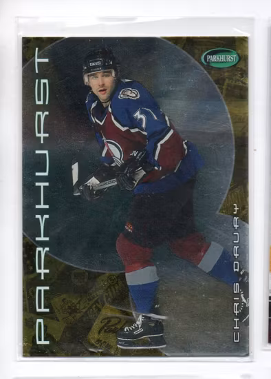 2001-02 Parkhurst Gold #91 Chris Drury (40-OO12-NHLAVALANCHE)