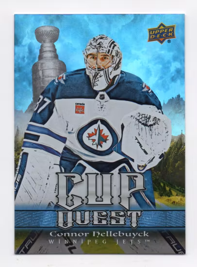 2025-26 Upper Deck Cup Quest #CQ10 Connor Hellebuyck (15-OO12-NHLJETS)