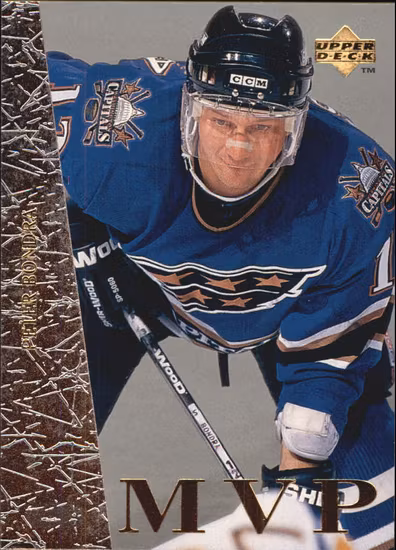 1996-97 Collector's Choice MVP #UD23 Peter Bondra (10-PP15-NHLCAPITALS)