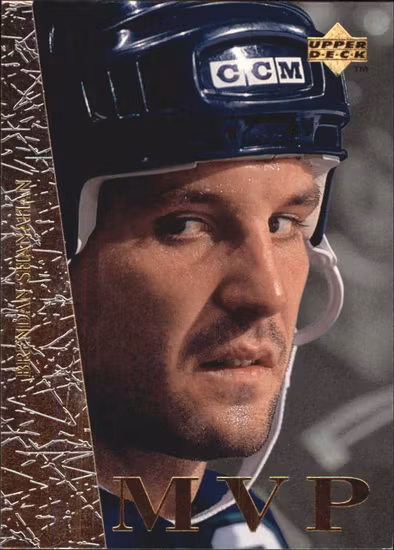 1996-97 Collector's Choice MVP #UD26 Brendan Shanahan (12-PP15-NHLWHALERS)
