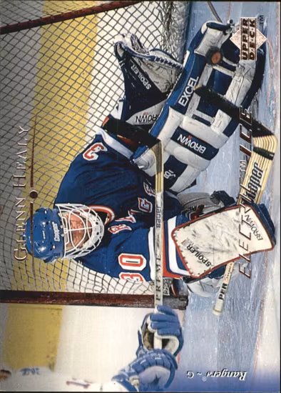 1995-96 Upper Deck Electric Ice #30 Glenn Healy (15-OO13-NHLRANGERS)