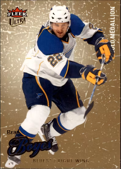 2008-09 Ultra Gold Medallion #191 Brad Boyes (10-OO13-NHLBLUES)