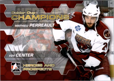 2010-11 ITG Heroes and Prospects Calder Cup Champions #CC05 Mathieu Perreault (20-OO13-NHLOTHERS)