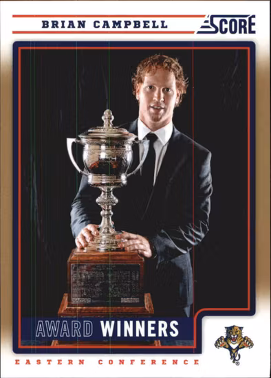 2012-13 Score Gold Rush #497 Brian Campbell AW (10-QQ4-NHLPANTHERS)