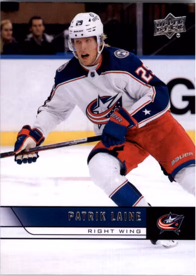 2021-22 Upper Deck '06-07 Retro #T21 Patrik Laine (12-QQ4-NHLBLUEJACKETS)