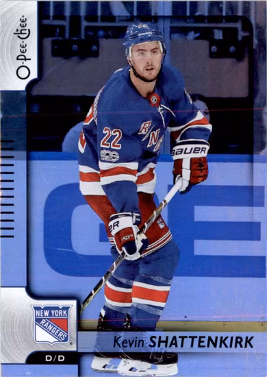 2017-18 O-Pee-Chee Rainbow #608 Kevin Shattenkirk (12-QQ5-NHLRANGERS)